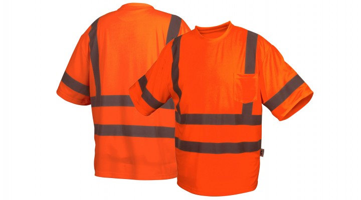 Class 3 Hi-Vis Microfiber Safety T-Shirt