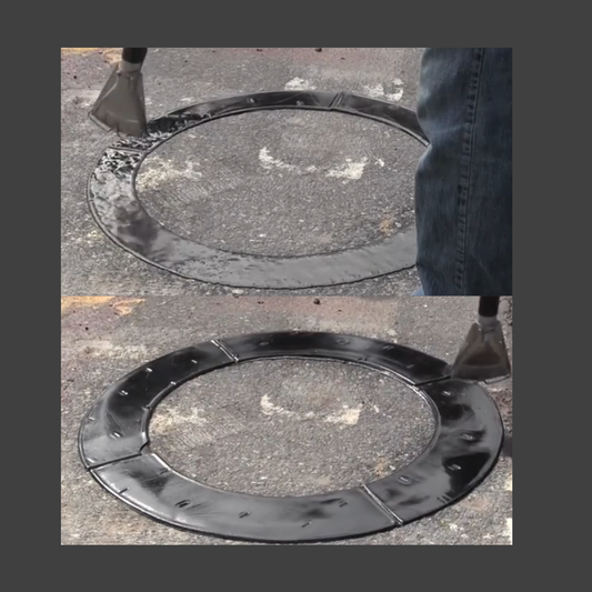 Ennis Flint / PPG PREMARK® Manhole Protection Ring Kit – 24" I.D. Black
