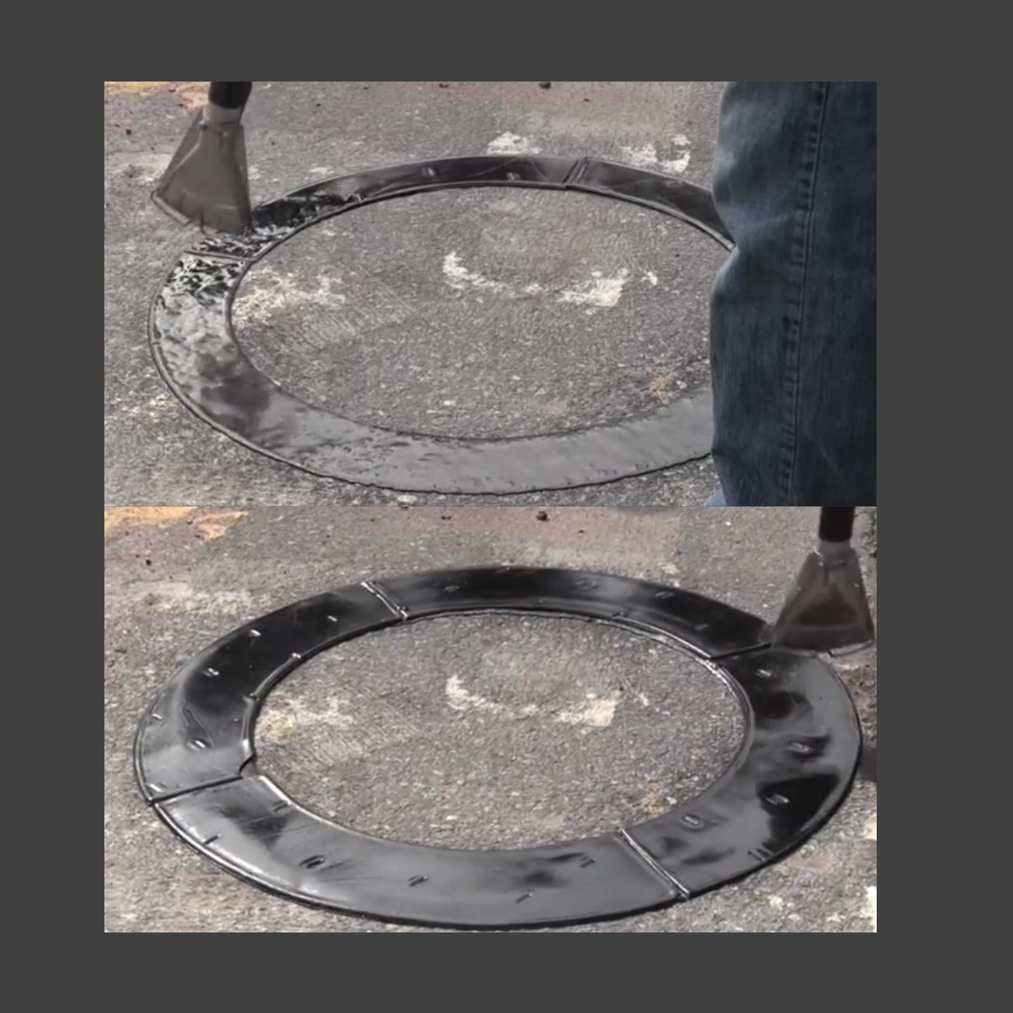 Ennis Flint / PPG PREMARK® Manhole Protection Ring Kit – 26" I.D. Black
