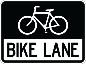 Bike Lane - R3-17 - 24