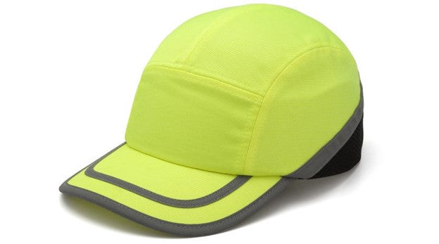 Baseball Bump Cap - Hi Vis Lime