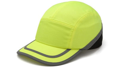 Baseball Bump Cap - Hi Vis Lime