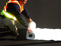 Ennis Flint / PPG Preformed Thermoplastic 24 Inch White Line Roll XF125 Q20' (24" x 20')