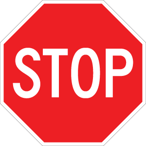 Stop - R1-1 - 30" x 30"
