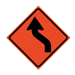 36" Super Bright Roll-Up Sign