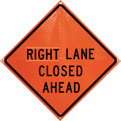 36" Super Bright Roll-Up Sign