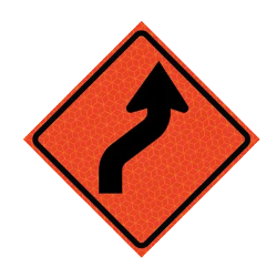 36" Super Bright Roll-Up Sign