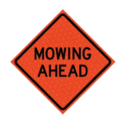 36" Super Bright Roll-Up Sign