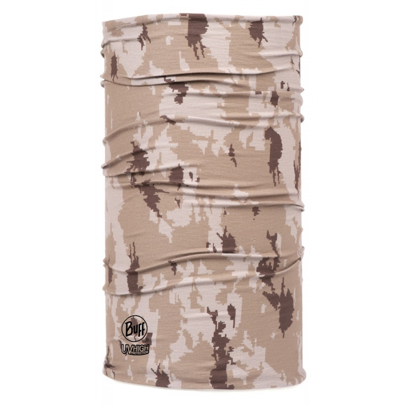 Buff CoolNet UV Neck Gaiter — Arid Camo
